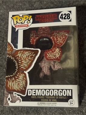 Funko Pop! Demogorgon Figure — Brown and Black